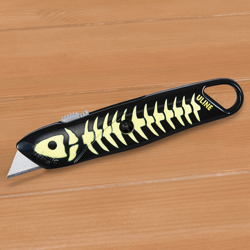 Glow in the Dark Fish Skeleton Utility Knife – To The Nines