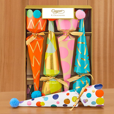 Caspari Party Crackers - Birthday Party Hats