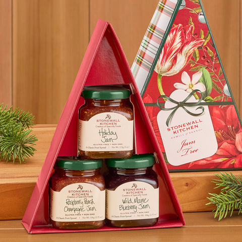 Stonewall Kitchen Holiday Jam Tree Collection