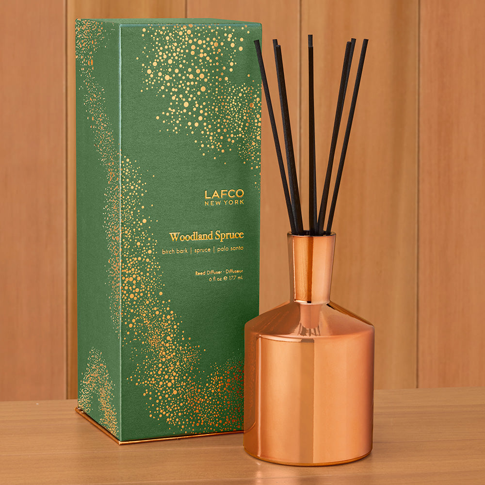 LAFCO Holiday Fragrance Diffuser, Woodland Spruce – 6 oz