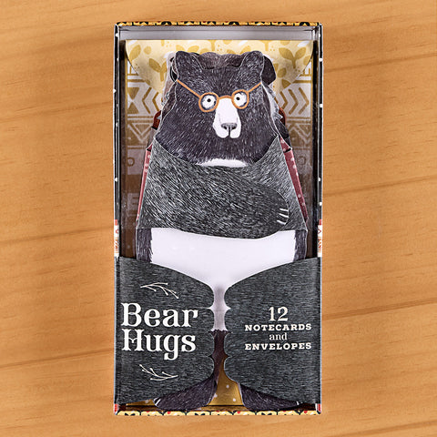 Blank Note Card Set, Bear Hugs