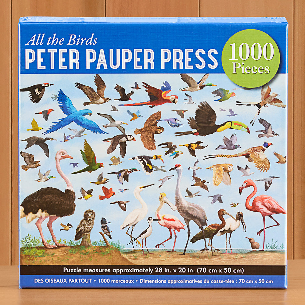 1,000 Piece Jigsaw Puzzle, All the Birds