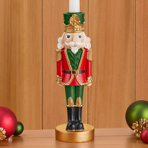 Nutcracker Taper Candleholders