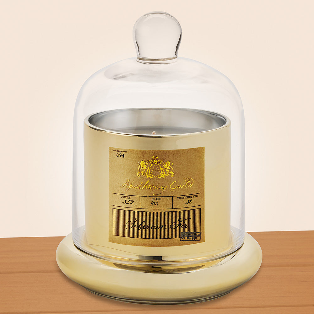 Apothecary Guild Bell Jar Candle, Siberian Fir