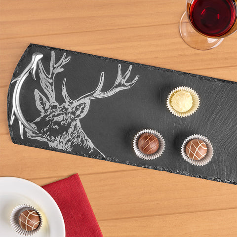 Stag Slate Serving Tray