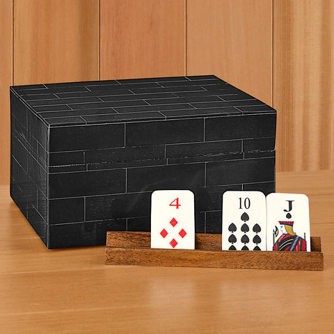 Global Views Luxe Playing Card Tile Set