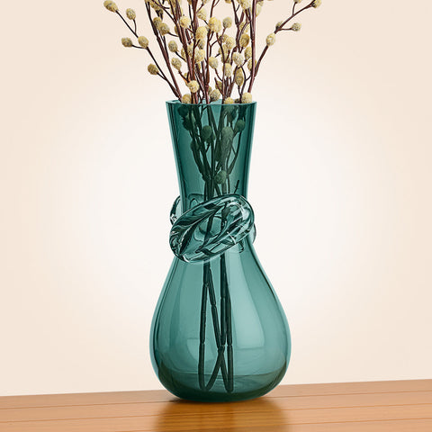 Global Views Knot Art Glass Vase