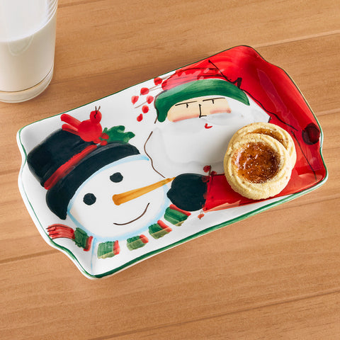 Vietri Old St. Nick Cookie Plate, 2024 Limited Edition