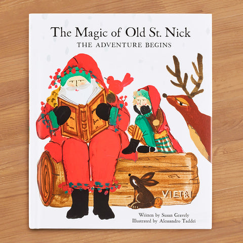 "The Magic of Old St. Nick: The Adventure Begins" Children's Book by Susan Gravely