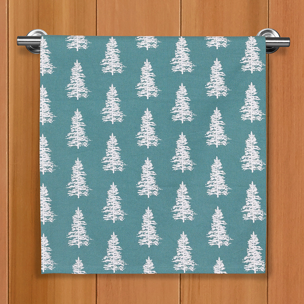 Kitchen Tea Towel, Winter Pine