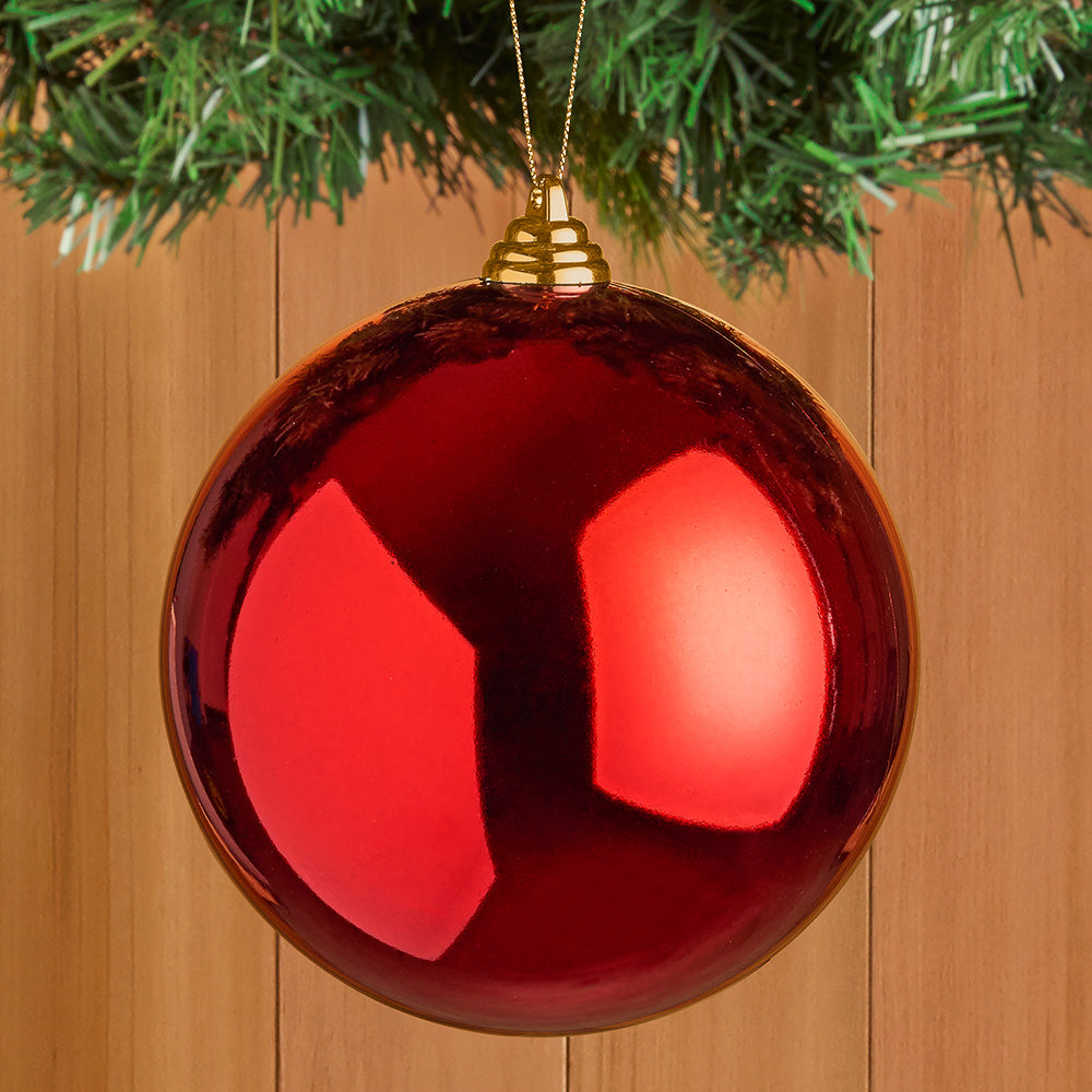 Shiny Shatterproof Ball Ornament – 5.5"