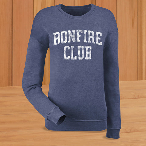 Ladies' Crewneck, Bonfire Club