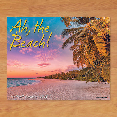 2025 Wall Calendar, Ah, the Beach®