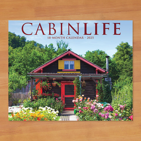 2025 Wall Calendar, Cabin Life