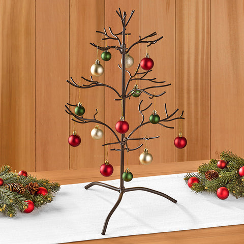 Tree-Style Metal Ornament Stand