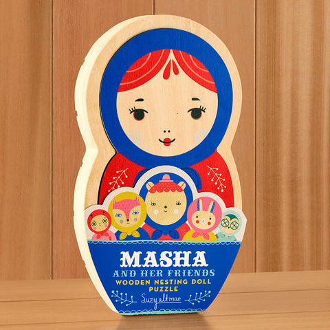 "Masha and Her Friends" Nesting Doll Puzzle