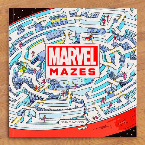 "Marvel Mazes" Children's Activity Book by Sean C. Jackson