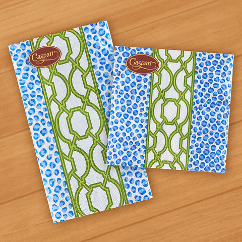 Caspari Paper Napkins, Knots and Spots