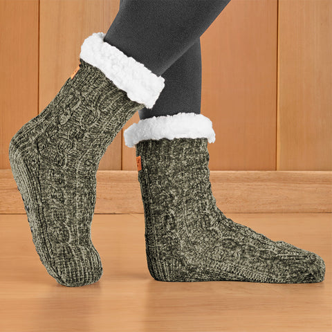 Beyond Soft Chenille Slipper Socks