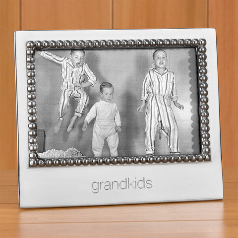 Mariposa Aluminum Photo Frame, Grandkids