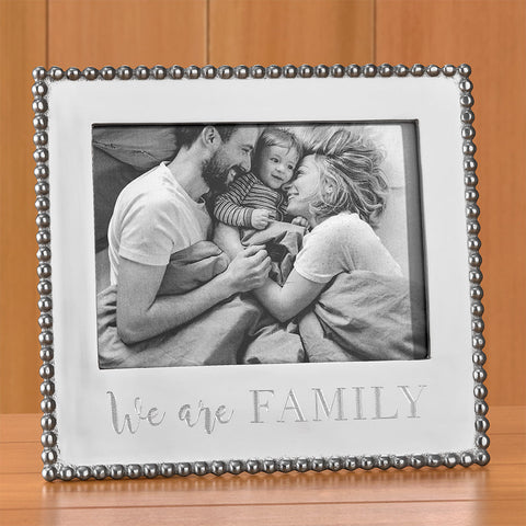 Mariposa Aluminum Photo Frame, We Are Family