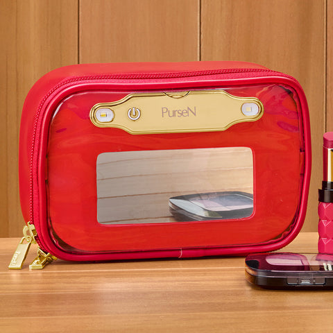 PurseN LITTMINI Lighted Mirror Makeup Case