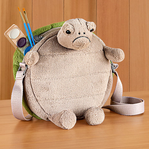 Jellycat Stuffed Animal Plush Crossbody Bag, Timmy Turtle