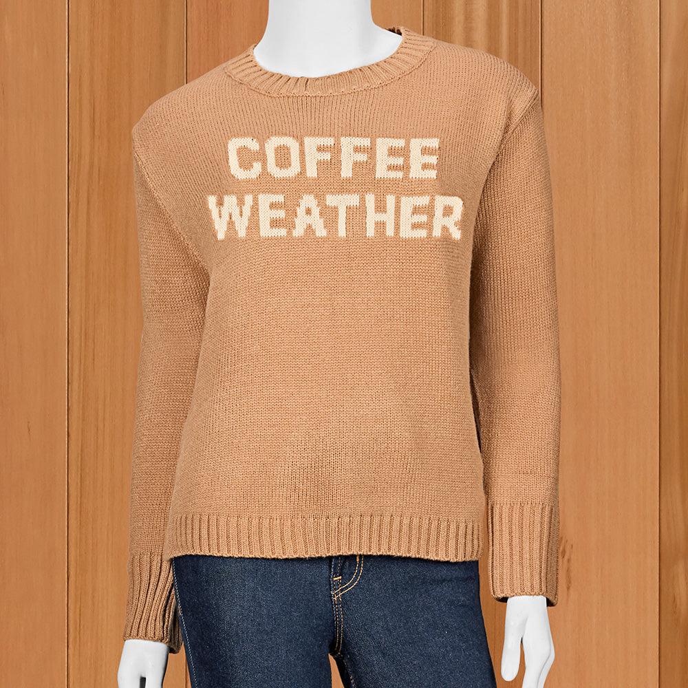 Women's "Coffee Weather" Sweater