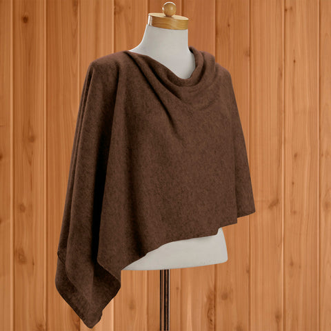 Alashan Cashmere Shawl Wrap, Assorted Browns & Beiges