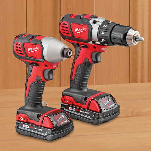 Milwaukee® Cordless Drill and Impact Driver Set