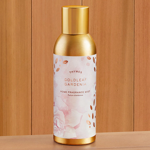 Thymes Goldleaf Gardenia Home Fragrance Mist