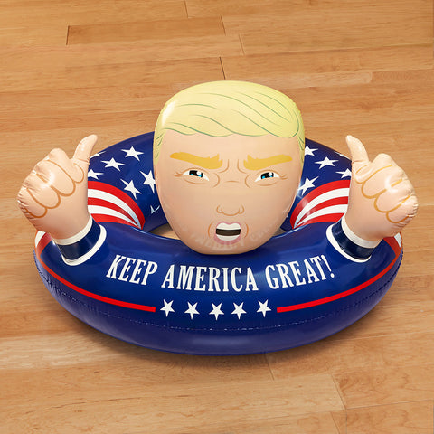 Donald Trump Inflatable Pool Tube Float