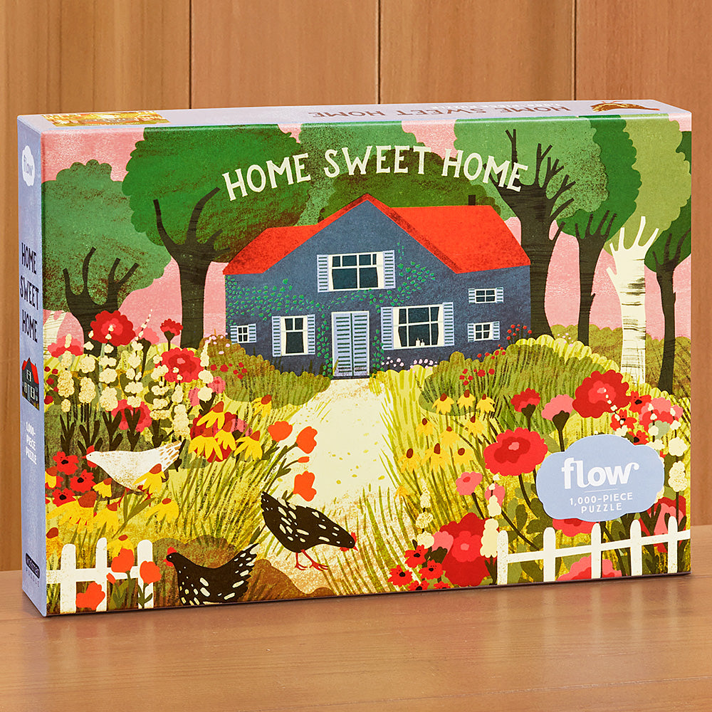 1000 Piece Jigsaw Puzzle, "Home Sweet Home"