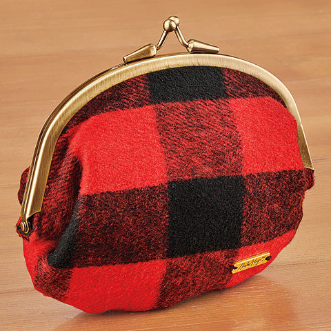 Charlie Paige Plaid Coin Purse