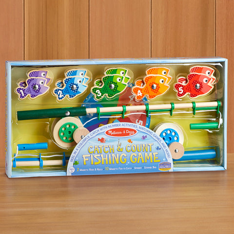 Melissa & Doug Catch & Count Magnetic Fishing Game – To The Nines  Manitowish Waters