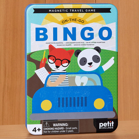 Petit Collage On-The-Go Bingo Magnetic Travel Game