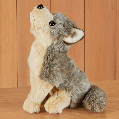 23.01.08.1 plush little wolf wolf Auzou 28cm girl