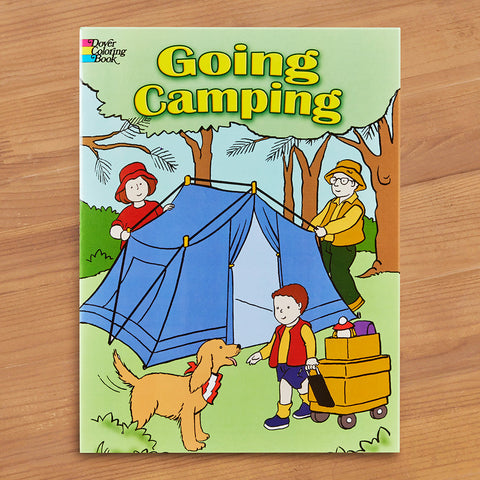 "Going Camping" Coloring Book by Cathy Beylon