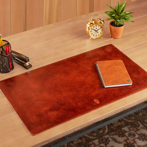 Signature Leather Desk Collection, Desk Pad