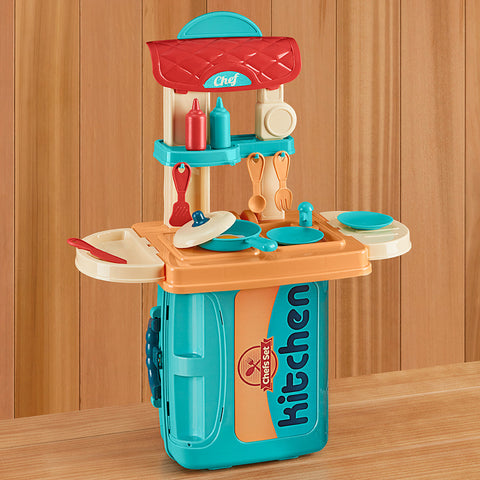 Portable Chef Kitchen Playset