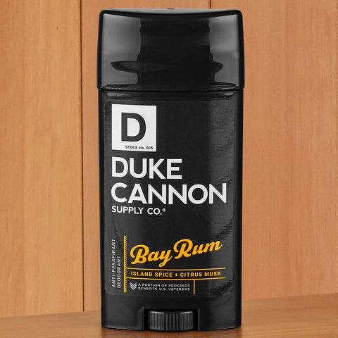 Duke Cannon Antiperspirant Deodorant, Bay Rum