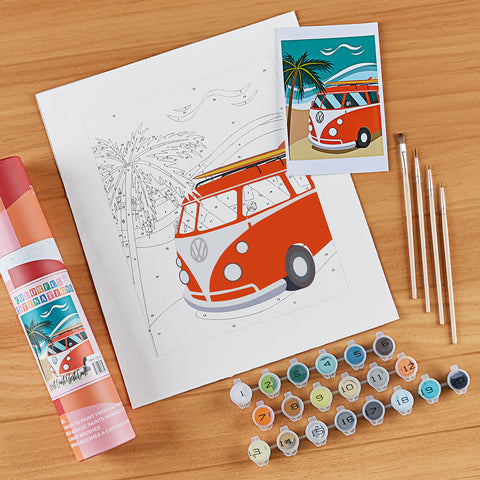 Pink Picasso Paint-by-Numbers Kit, KIDS! – To The Nines Manitowish Waters