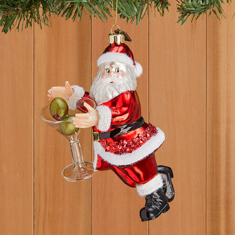 "Just One Drink" Glass Ornament