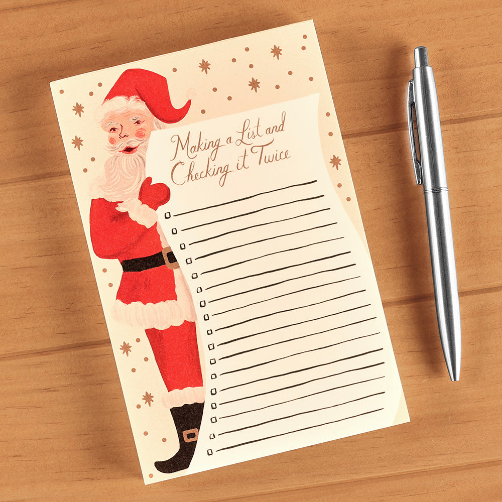 Rifle Paper Co. Notepad, Santa's List