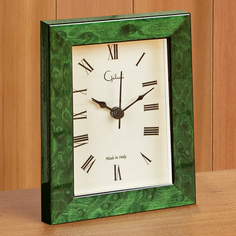 Picture Frame Alarm Clock, Burl