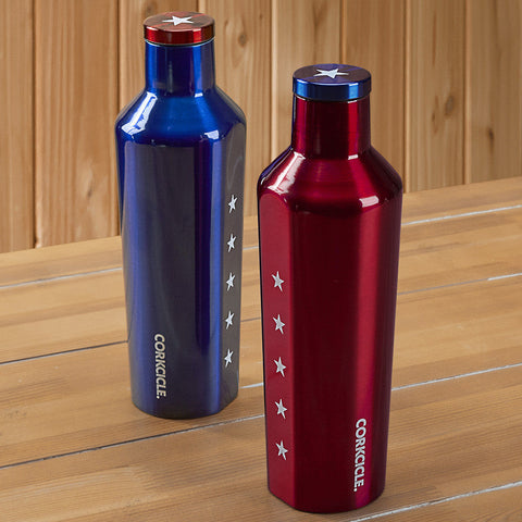 Corkcicle Insulated Water Bottle, Olympic USA Canteen