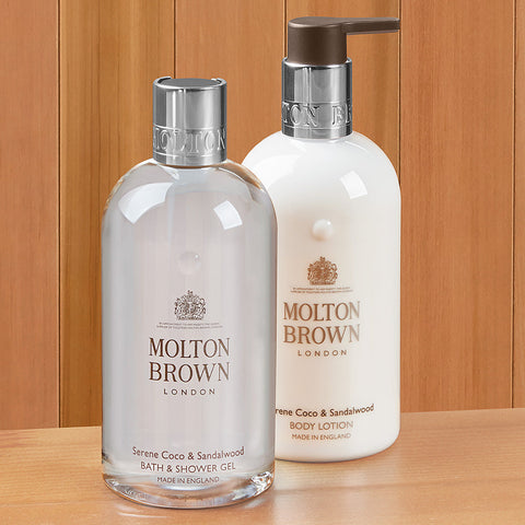 Molton Brown Shower Gel/Body Lotion, Serene Coco & Sandalwood